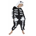 Déguisement kigurumi enfant Squelette