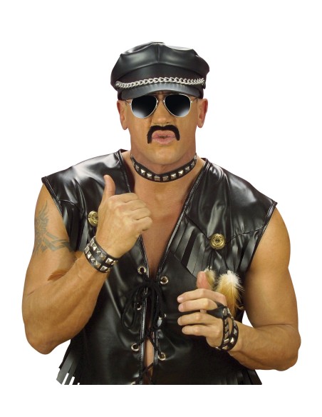 Ras de cou clouté simili cuir