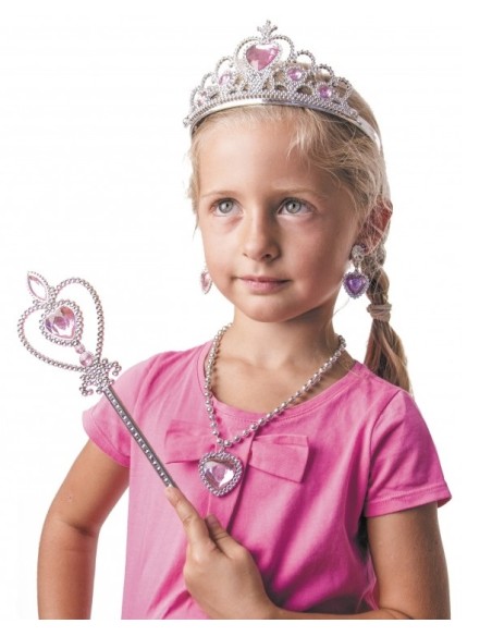 Couronne et baguette de princesse