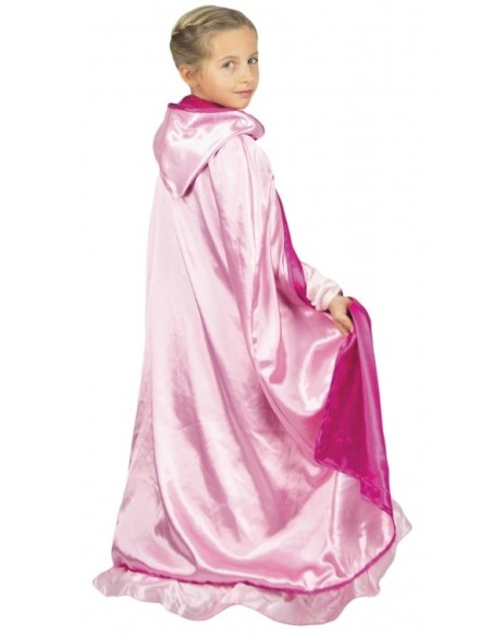 Cape princesse plume rose et or