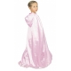 Cape princesse plume rose et or