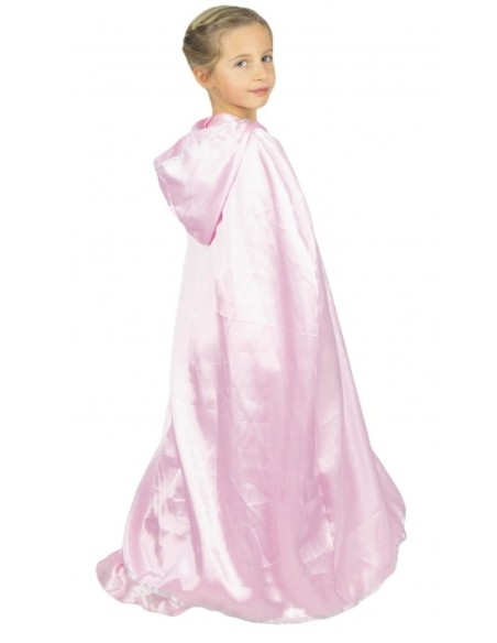 Cape princesse plume rose et or