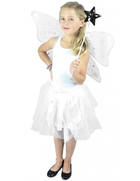 Set fée paillettes or enfant