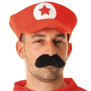 Chapeau borsalino polyester rouge