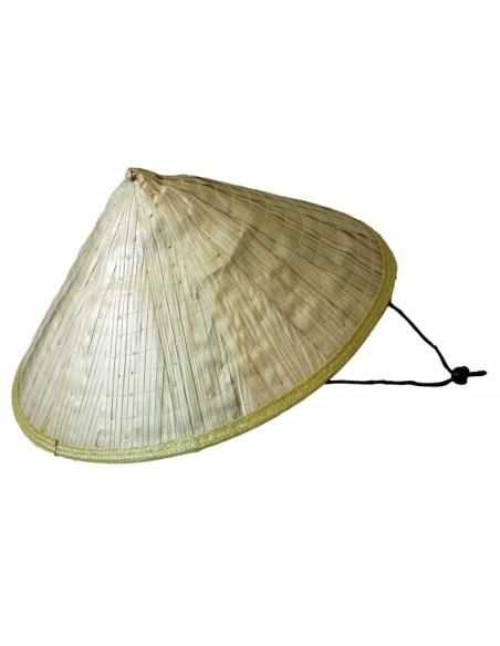 Chapeau mandarin avec natte