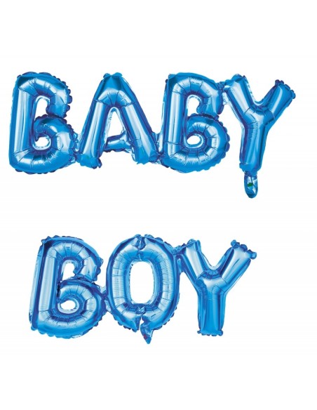Guirlande lettres ballon baby boy 118X24cm