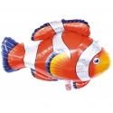 Ballon poisson clown 89x62cm