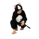 Costume peluche lapin enfant