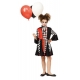 Costume creepy clown fille