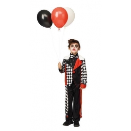 Costume creepy clown garçon
