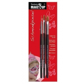 Set de 3 pinceaux maquillage