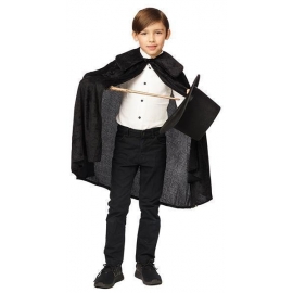 Cape velours noire enfant