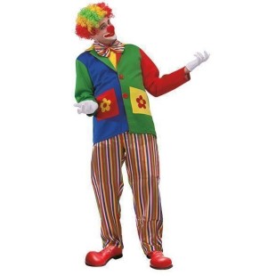 Salopette de clown adulte