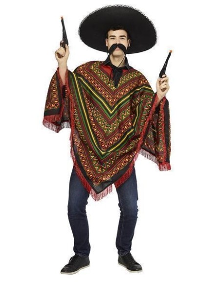 Poncho mexicain - déguisement