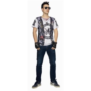T-shirt biker homme 2