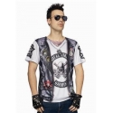 T-shirt biker homme