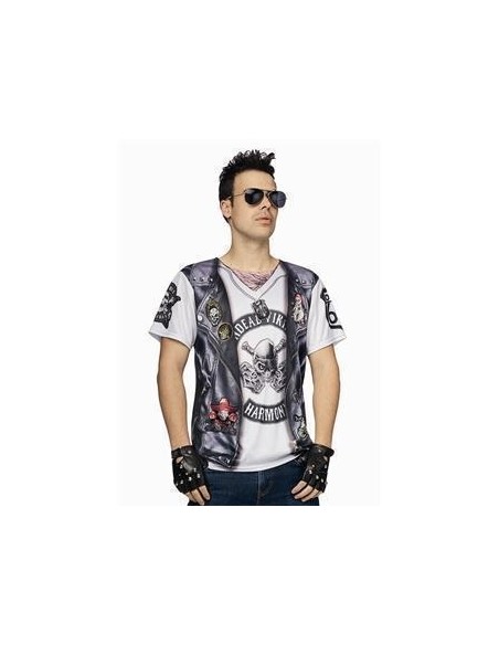 T-shirt biker homme