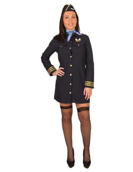 Déguisement hotesse de l'air femme