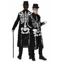 Déguisement skeleton gentleman homme