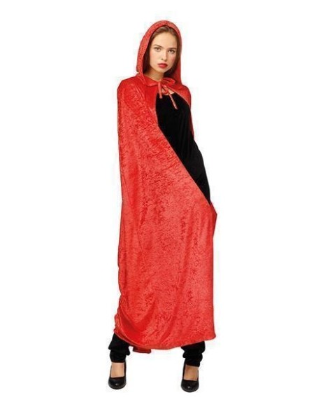 Cape velours rouge
