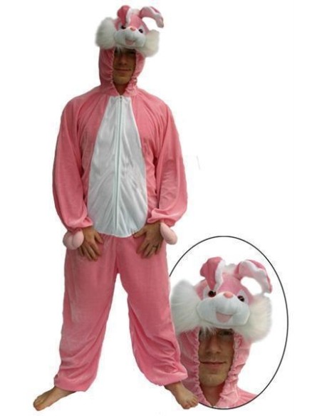 Déguisement lapin marron adulte