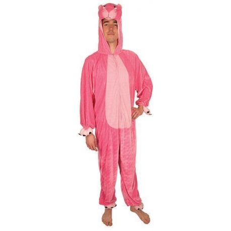 Déguisement lapin rose adulte