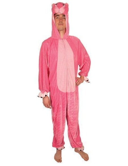 Déguisement lapin rose adulte