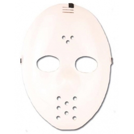 Masque hockey blanc