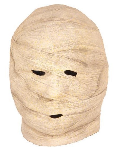 Masque latex sorcière grise