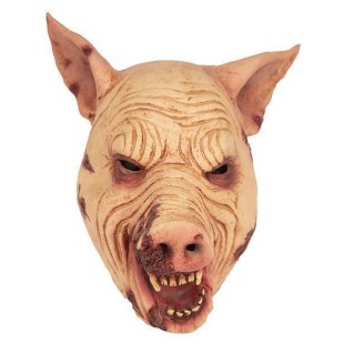 Masque latex boucle d'oreilles