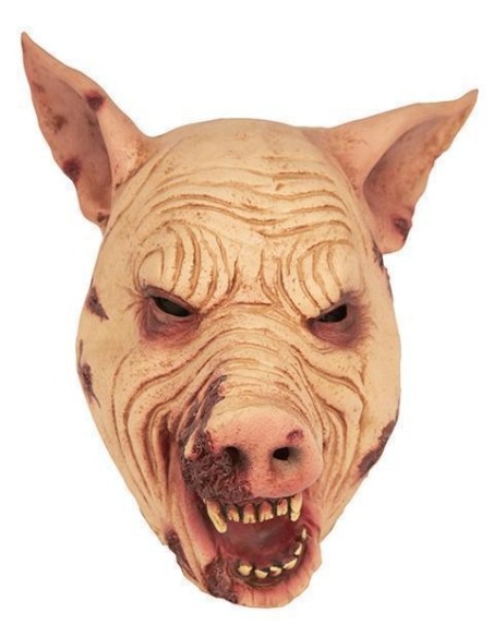 Masque latex boucle d'oreilles