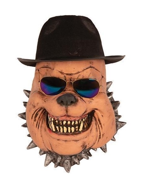 Masque latex chien horreur