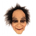 Masque latex homme cheveux noirs