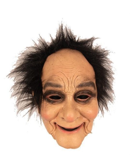 Masque latex homme violet