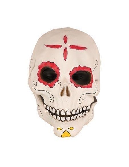 Masque latex noir et blanc