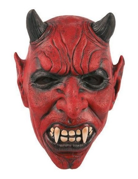 Masque latex baby diable