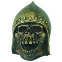 Masque latex skull + casque