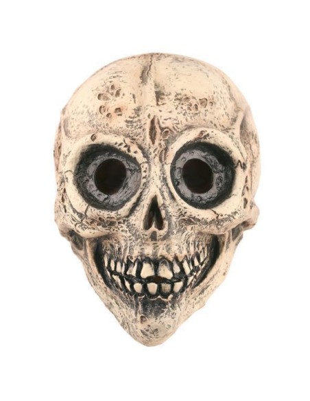 Masque latex skull + casque