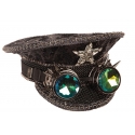 Casquette et lunettes Steampunk