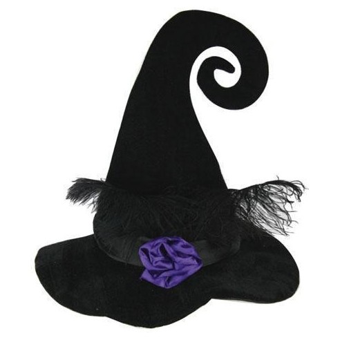 Chapeau sorcière têtes de mort