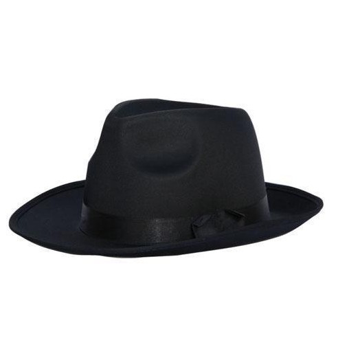 Chapeau al capone feutre noir