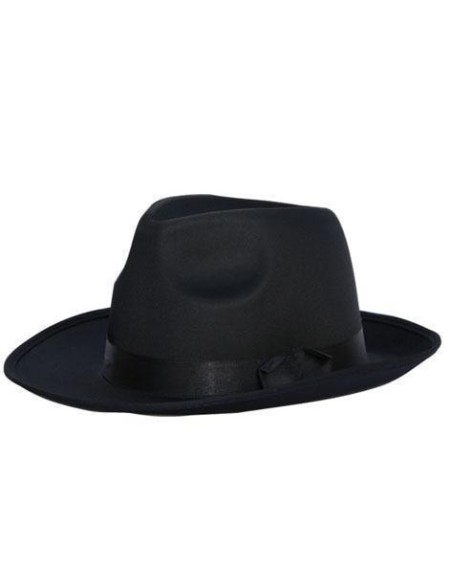 Chapeau al capone feutre noir