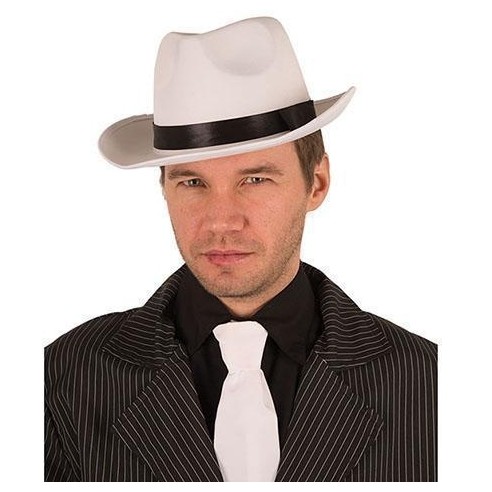 Chapeau borsalino satin noir