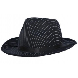 Chapeau borsalino satin blanc