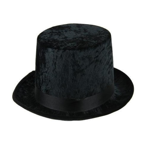 Haut de forme velours marron