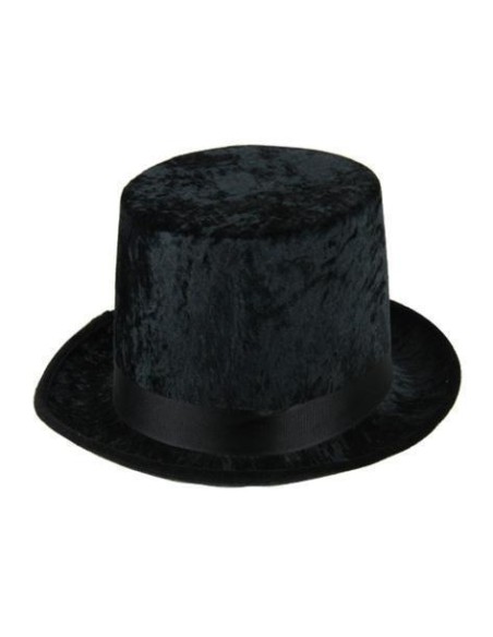 Haut de forme velours marron