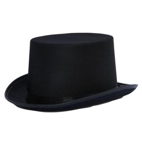 Haut de forme velours noir