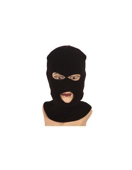 Cagoule de voleur noire