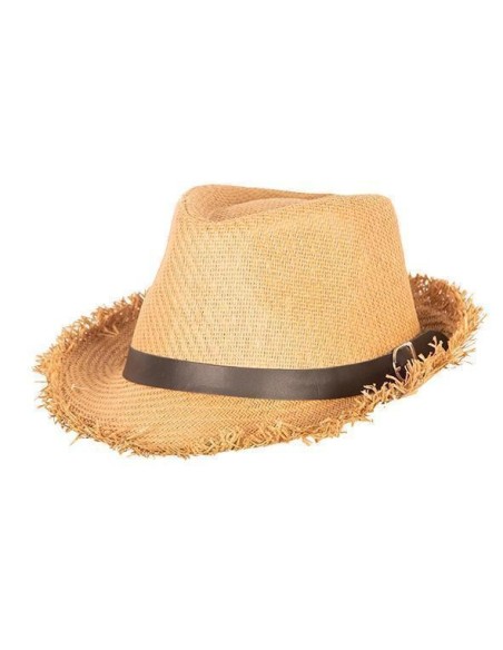 Chapeau paille naturelle funk