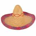 Sombrero paille fantaisie